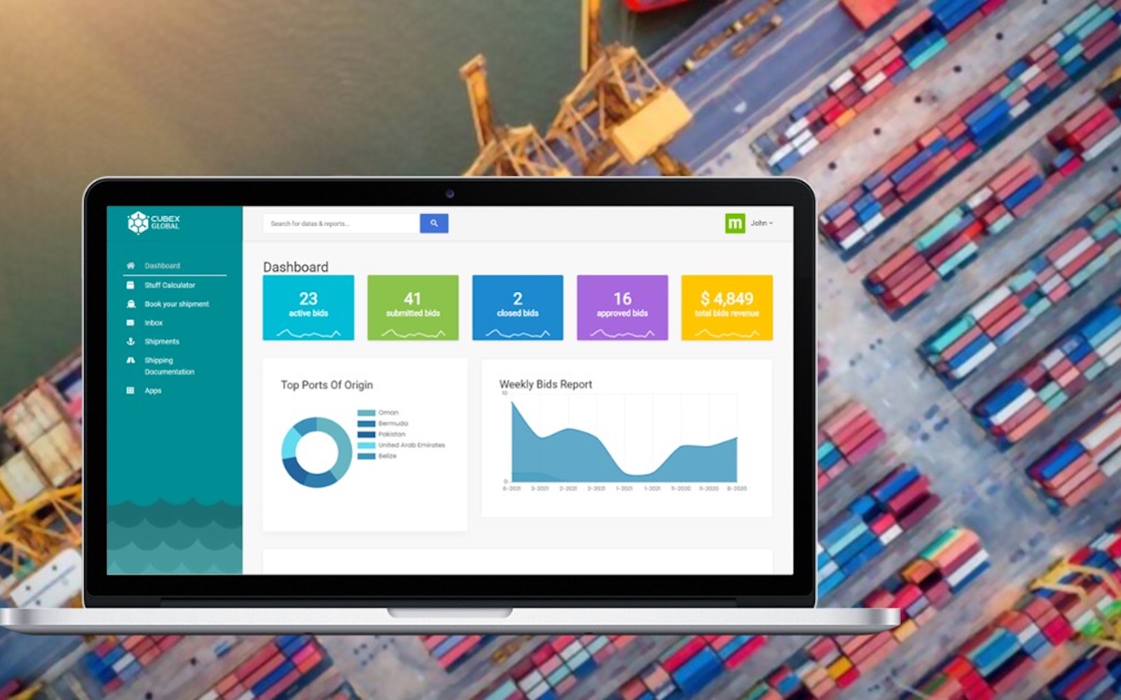 Cubex Global - Decarbonizing maritime freight using space optimization technology