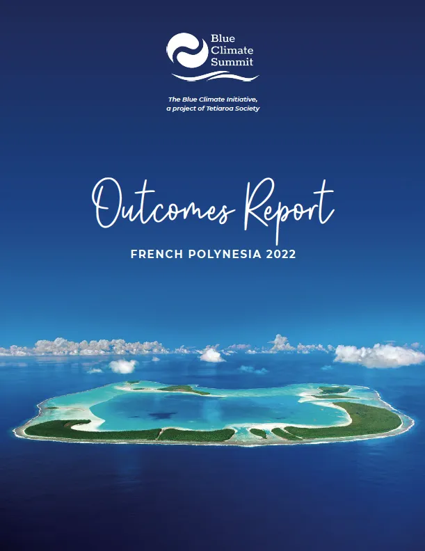 Blue Climate Summit Outcomes Report May 2022