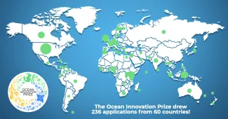 ocean innovation prize drew candidates from 60 countries